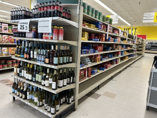 44FT OF MADIX GONDOLA SHELVING