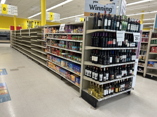 44FT OF MADIX GONDOLA SHELVING