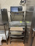 METTLER TOLEDO WRAPPING STATION W/ BIZERBA COMPUTING SCALE