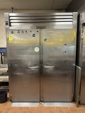 TRAULSEN STAINLESS TWO DOOR ROLL-IN REFRIGERATOR