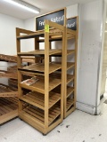 29IN PORTABLE BAKERY SHELVING UNITS