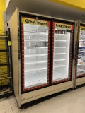 HUSSMANN 2 DOOR LOW TEMP REACH-IN CASE