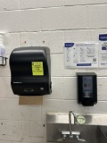 SOAP AND PAPER TOWEL DISPENSER