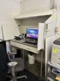 PARTIAL WALL MOUNTED RECEIVING DESK