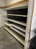 16FT OF MADIX WALL SHELVING