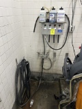 DIVERSEY SANITIZER DISPENSING STATION W/ HOSE