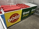 PORTABLE SALE BIN MERCHANDISERS