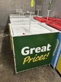 PORTABLE SALE BIN MERCHANDISERS