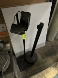 STANCHION AND PRODUCE BAG STAND