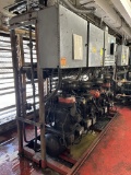 KYSOR WARREN FOUR PUMP LOW TEMP COMPRESSOR RACK
