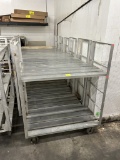 55IN ALUMINUM COOLER CARTS
