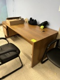 72IN X 36IN WOODEN DESK