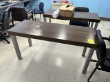 60IN X 24IN X 29IN METAL FRAMED TABLES
