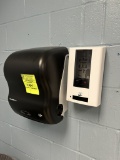 SOAP AND PAPER TOWEL DISPENSER
