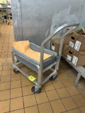 TUB CART W/ PLASTIC TUB