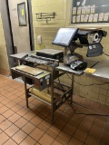 HEAT SEAL WRAPPING STATION W/ BIZERBA SCALE