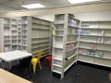 ALL SHELVING IN PHARMACY