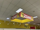 1$ ZONE HANGING SIGN