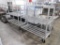 aluminum cooler racks, on casters