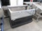 Wasserstrom refrigerated merchandiser w/ 3) glass sides, self-contained