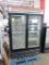 True 2-glass door refrigerated merchandiser