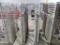 aluminum sheet pan racks, on casters, Z-style
