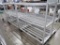 aluminum cooler racks, on casters