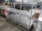 aluminum cooler rack, on casters