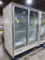 Hill Phoenix freezer doors, 2) door case, sold by the door