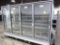 Hill Phoenix freezer doors, 8) door run (4+4), sold by the door, new