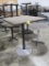 bar height table w/ laminate top