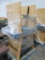 cafe tables, w/ maple tops