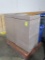 pallet of waste receptacles