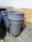 pallet of waste receptacles