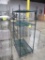 wire shelving unit, epoxy coated