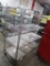 wire shelving stocking carts on casters (4) shelves
