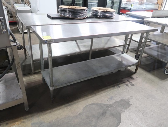 stainless table w/ undershelf