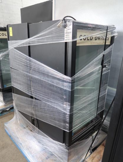 True glass door refrigerated merchandisers