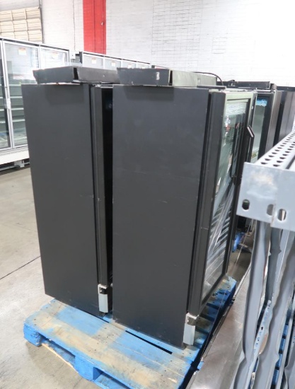 True 2-glass door refrigerated merchandisers