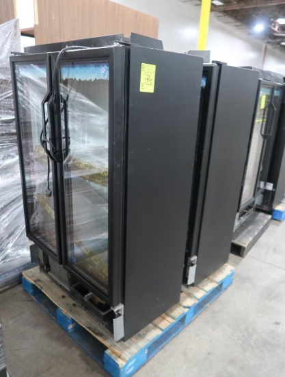 True 2-glass door refrigerated merchandisers
