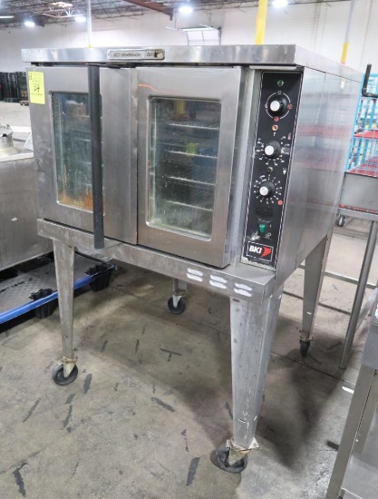 BKI electric convection oven, on stand