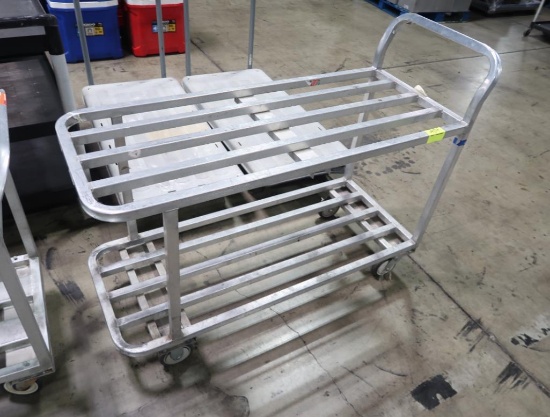 aluminum stocking cart