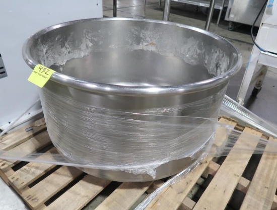 stainless mixing bowl, for spiral mixer