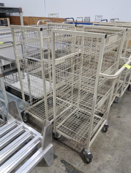 wire basket stocking carts