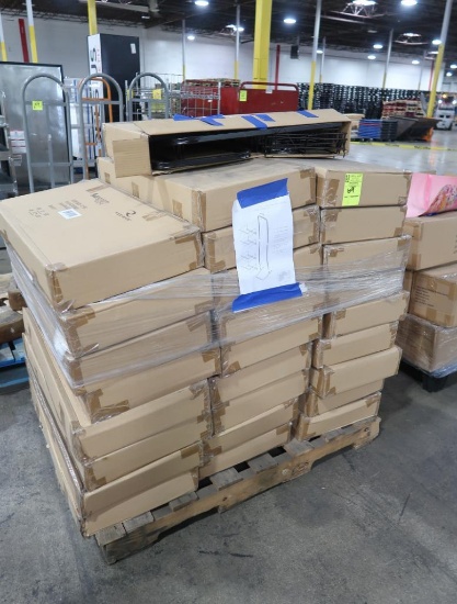 pallet of 12-peg stand-alone glove racks