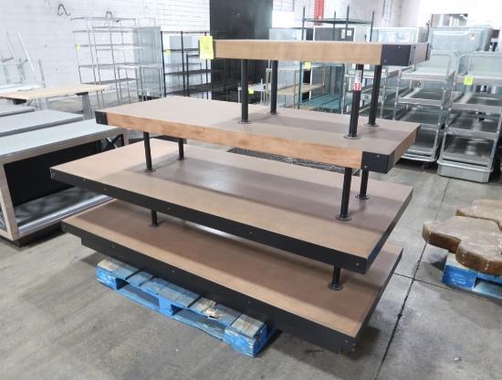 4-tier merchandiser