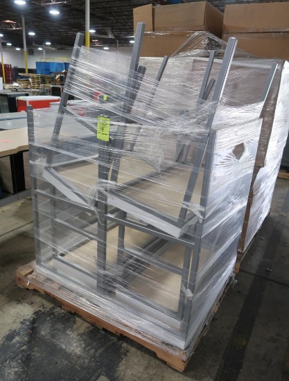 pallet of merchandising tables