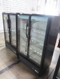 True 2-glass door refrigerated merchandisers