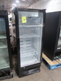 glass door refrigerated back bar cooler