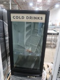 True glass door refrigerated merchandiser